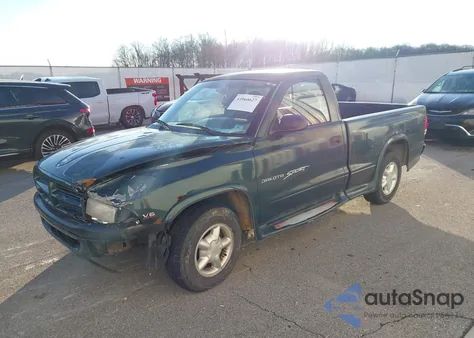 1999 Dodge Dakota Slt/Sport z USA, uszkodzony, nr VIN 1B7FL26X7XS264400